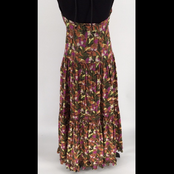 MODA International XS / S Maxi Halter Top 🦜Dress - Picture 3 of 16